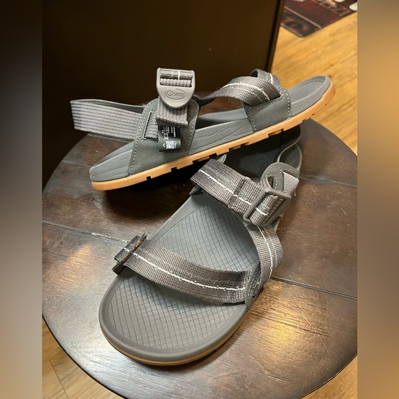 Chaco Z1 Mens 7 Gray Sport Sandals Hiking Trail Womens 8.5 main image 12